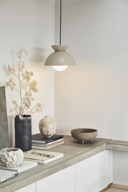 Butterfly Pendelleuchte Ø29, matt tan grey