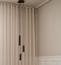 Thorup Copenhagen Patrone Cluster Pendelleuchte klein, brüniertes Messing