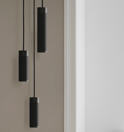 Thorup Copenhagen Patrone Cluster Pendelleuchte klein, schwarz-brüniertes Messing