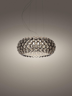 Caboche Plus Media Pendelleuchte LED dimmbar, grau