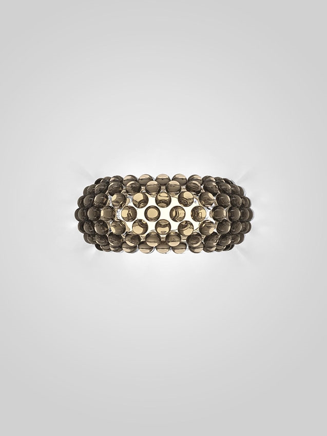 Caboche Plus Media Wandleuchte, grau