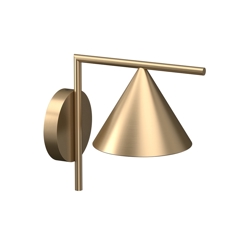 Captain Flint Außenwandleuchte, Messing