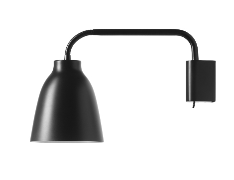 Caravaggio Read Wall, schwarz