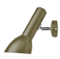 Oblique Wandleuchte, olivgrün