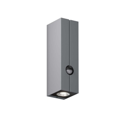 Cut Control Outdoor-Wandleuchte m/Sensor, space grey