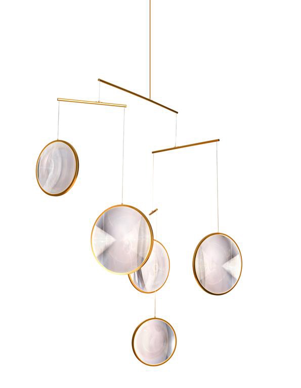 FOCUS X5 Pendelleuchte, Gold