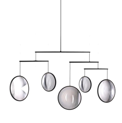 FOCUS X5 Pendelleuchte, schwarz