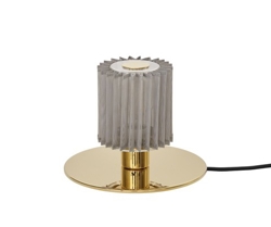 In The Sun 220 Tischlampe, Gold/Silber