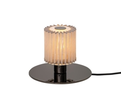 In The Sun 220 Tischleuchte, schwarz/silber