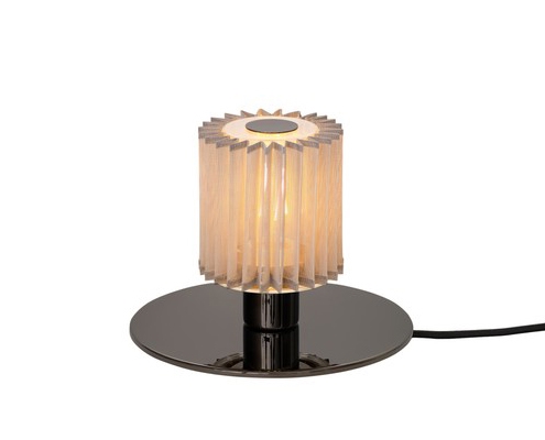 In The Sun 220 Tischleuchte, schwarz/silber