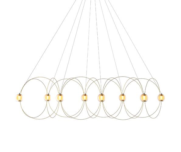 Munari X8 Kronleuchter, Gold