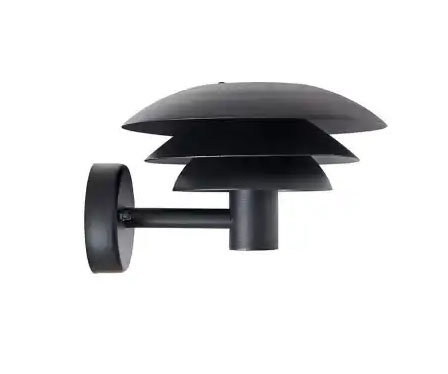 DL20 Außenwandleuchte, schwarz