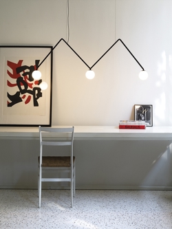 DABLIU Globe Pendelleuchte, opal