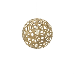 Coral 400 Pendelleuchte, Bambus