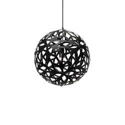 Floral 600 Pendelleuchte, schwarz