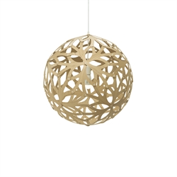 Floral 800 Pendelleuchte, Bambus