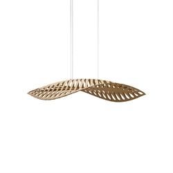 Navicula small Pendelleuchte, Bambus