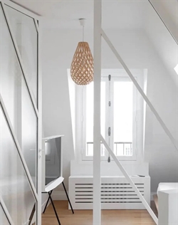 Koura 500 Pendelleuchte, Bambus