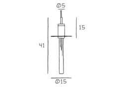 Platte für Liberty Pendel, schwarz