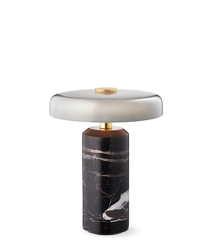 TRIP tragbare Batterielampe / Tischlampe, ash/grey