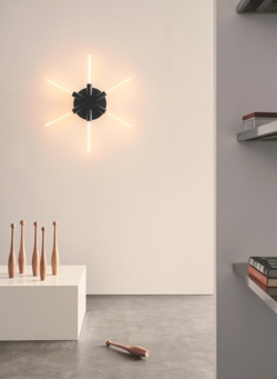 Liberty Star Wandleuchte, schwarz