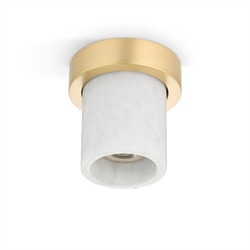 Miss Marble Spot, Carrara/Messing