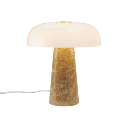 Glossy Mini Tischlampe, beige