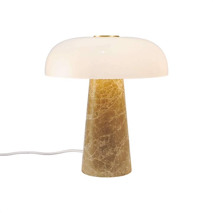 Glossy Mini Tischlampe, beige