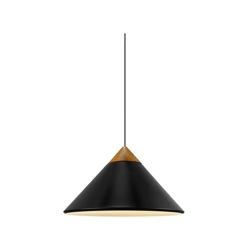Kinto Pendelleuchte, schwarz