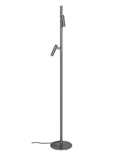 Makoto Stehleuchte, Satinchrom