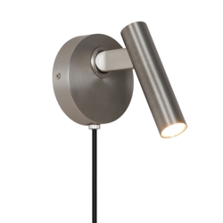 Makoto Wandleuchte, Satinchrom