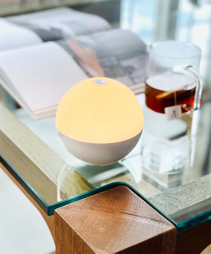 Alba Light Ball Batterielampe / Tischlampe, shiny weiß (2 Stk.)