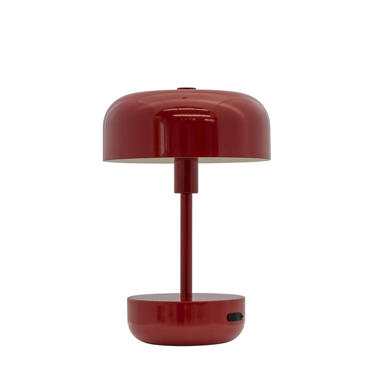 Haipot tragbare Tischleuchte/Batterielampe, dunkelrot