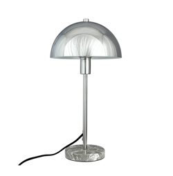 Stockholm D20 Tischlampe, Chrom/Marmor