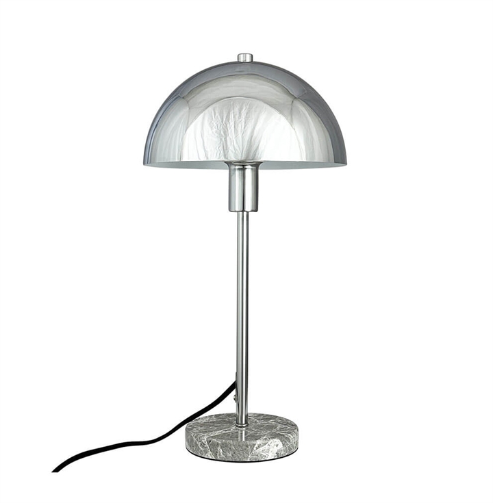 Stockholm D20 Tischlampe, Chrom/Marmor