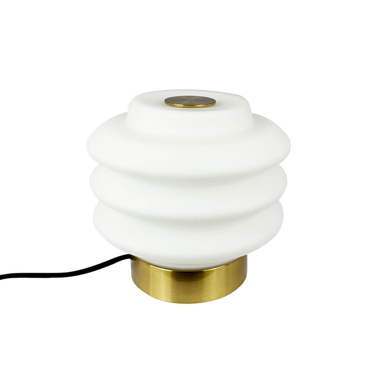 Diva Tischlampe, Opal/Messing
