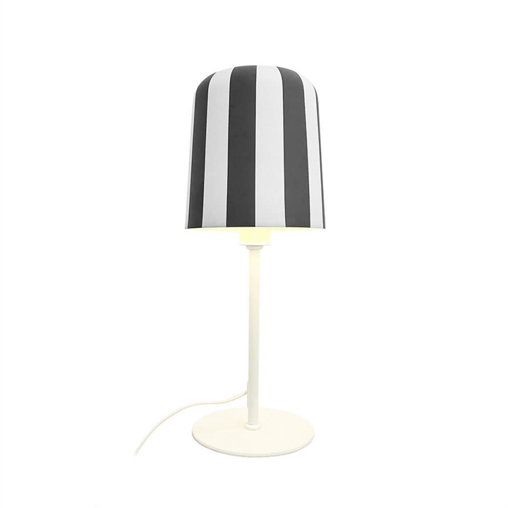 Gry Tischlampe, grau/weiß