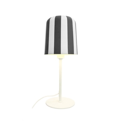 Gry Tischlampe, grau/weiß