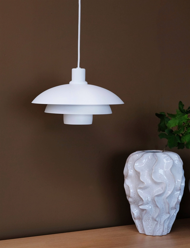 Morph D30 Pendelleuchte, weiß