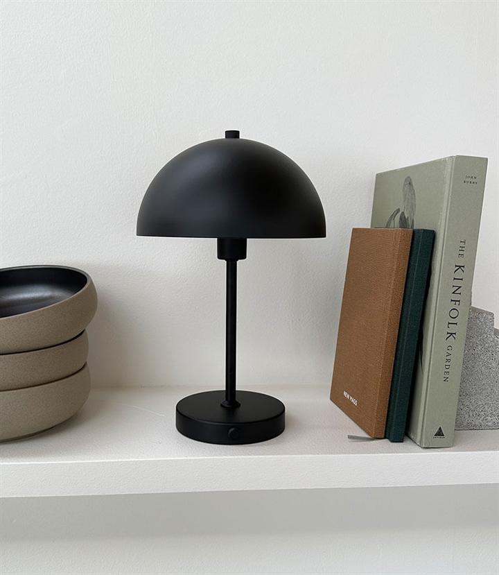 Stockholm LED 2.0 Batterielampe, schwarz