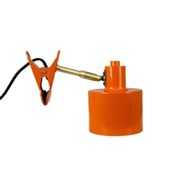 Ocean Klemmleuchte, orange/messing