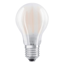 Osram LED-Lampe 1,5W E27 827, matt