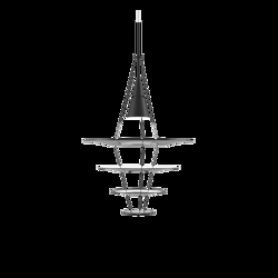 Enigma 425 Pendelleuchte, schwarz