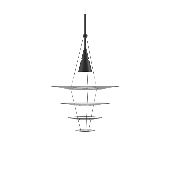 Enigma 425 Pendelleuchte, schwarz