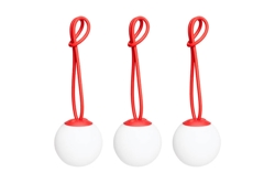 Fatboy® Bolleke Mini, rot - Set mit 3 Stk.