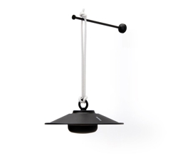 Fatboy® Chap-O Pendelleuchte / Akku-Lampe, schwarz