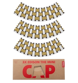 Fatboy® Mini Cappie / Schirme für Edison the mini, basket weave gold honey (3 Stk.)