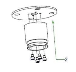 Baseflange Ø90 ALU für Nomad
