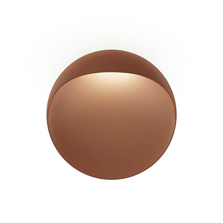 Flindt 30 Außenwandleuchte 2700K, corten