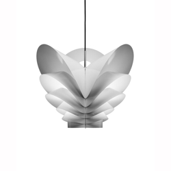 Flora Folio 650P Pendelleuchte, weiß